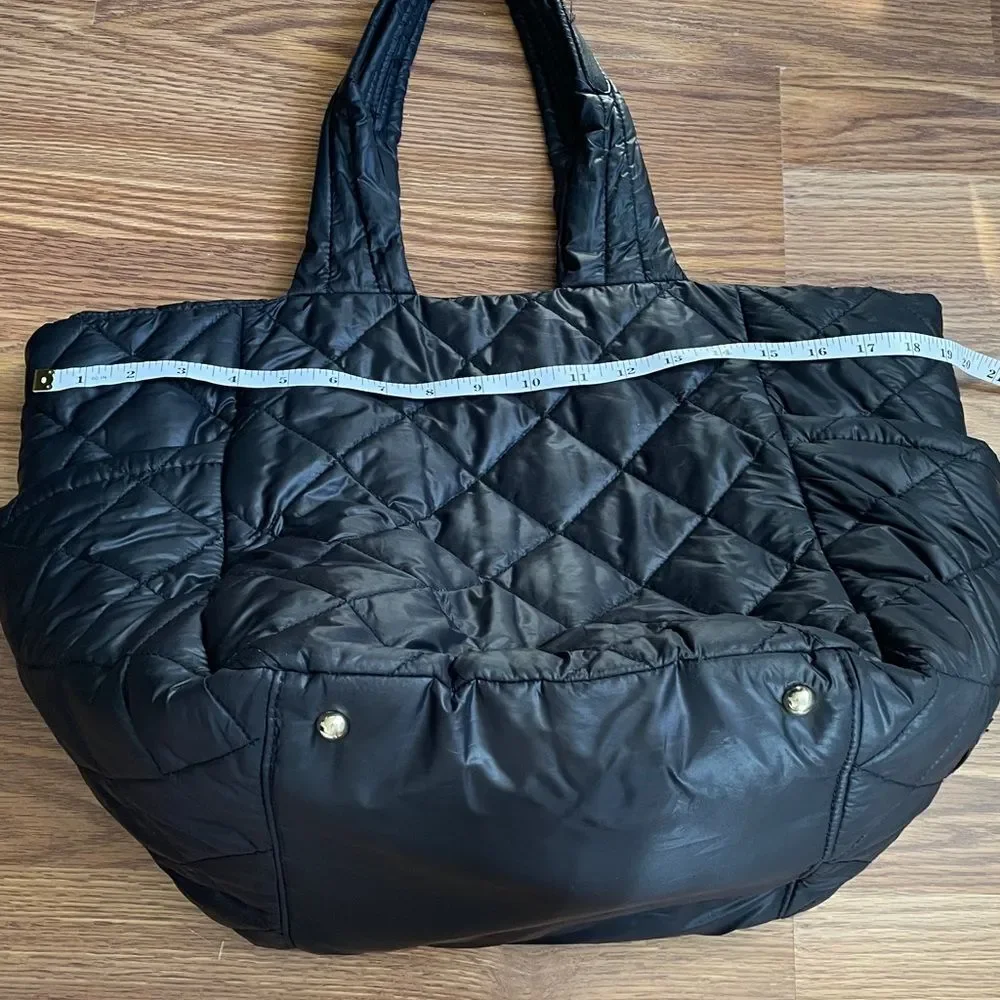 Tutilo Puffer Large Tote Black Great Condition